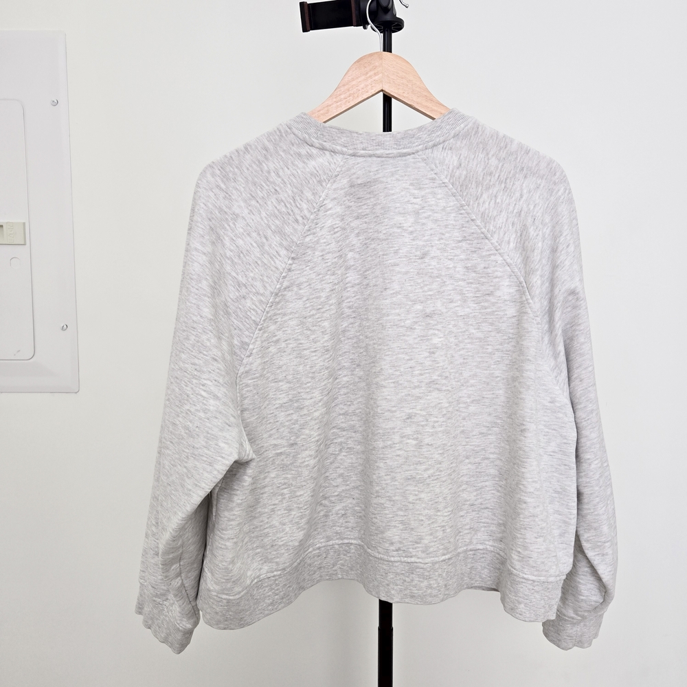 ASOS Gray Crew Neck Boxy Sweater - Picture 5 of 7